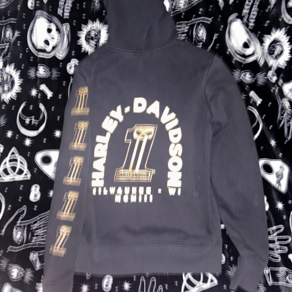Harley Davidson zip up size small